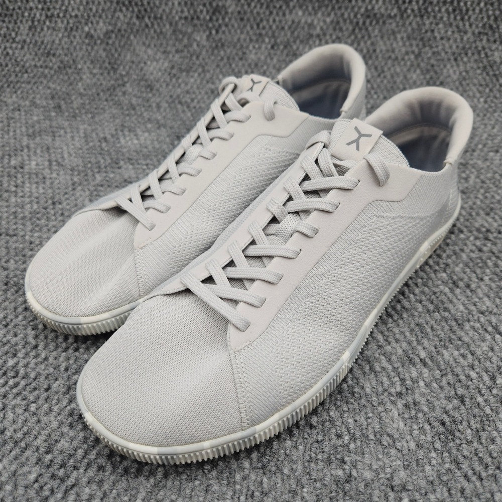 Minimalist Light Gray Men's Sneakers - Brand Unspecified
